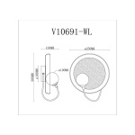 Бра Moderli Cosmi V10691-WL