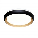 Настенно-потолочный светодиодный светильник Sonex Pale Tofiq Black 7651/DL