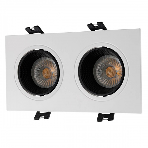 Встраиваемый светильник Denkirs Rodvig DK3072-WH+BK