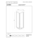 Уличный светильник Lucide Laurens 27805/50/30