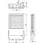 Прожектор светодиодный Deko-Light Atik 300W 5000K 732103