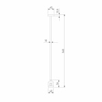 Декоративная стойка с коннектором Elektrostandard Esthetic Magnetic 85152/00 a065448