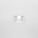 Встраиваемый светодиодный светильник Maytoni Technical Alfa LED DL043-01-10W4K-SQ-W