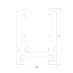 Шинопровод Elektrostandard Mini Magnetic 85171/00 a065631