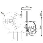 Потолочный светильник Vele Luce Bellezza VL7262L07