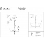 Подвесная люстра Freya Tiana FR5015PL-05G