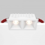 Встраиваемый светильник Maytoni Alfa LED DL043-02-10W3K-D-SQ-W