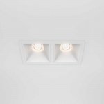 Встраиваемый светильник Maytoni Alfa LED DL043-02-10W3K-D-SQ-W