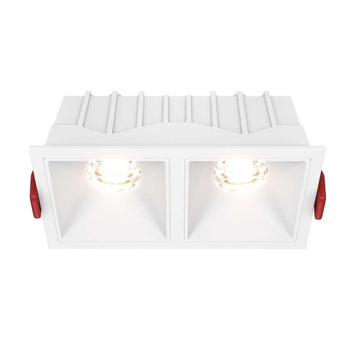 Встраиваемый светильник Maytoni Alfa LED DL043-02-10W3K-D-SQ-W