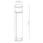 Ландшафтный светильник Deko-Light Steckdosenturm beleuchtet 733054