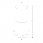 Уличный светильник Elektrostandard Roil 35125/S a055632