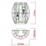 Настенный светильник Rivoli Meike 4080-402 Б0047925