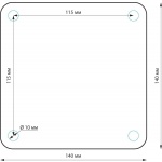 Уличный светильник Elektrostandard 1550 Techno черный a035095