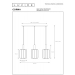 Подвесной светильник Lucide Corina 03447/03/30