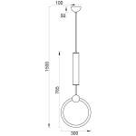 Подвесной светильник Vele Luce Margarita VL7303P11