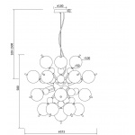 Подвесная люстра Maytoni Bolla MOD133PL-06CH