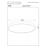 Потолочный светодиодный светильник Lucide Unar 79185/50/02