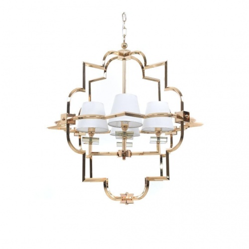 Подвесная люстра Lumina Deco Baltimore LDP 8020-4 GD+WT