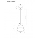Подвесной светодиодный светильник Moderli Atla V10889-PL