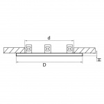 Рамка Lightstar Intero 16 217637