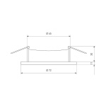 Встраиваемый светильник Elektrostandard 111 MR16 черный a053336