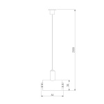 Подвесной комплект Elektrostandard Module System 85186/00 a066183