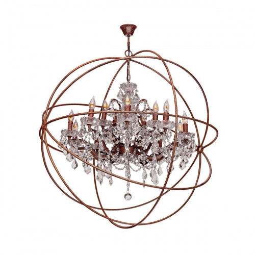 Подвесная люстра Loft IT Foucaults Orb Crystal Loft1897/15