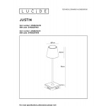 Уличный светодиодный светильник Lucide Justin 27888/04/30