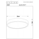 Потолочный светодиодный светильник Lucide Unar 79185/30/30