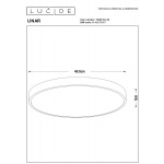Потолочный светодиодный светильник Lucide Unar 79185/50/30