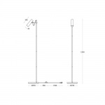 Торшер Maytoni Technical Bansky MOD129FL-01W