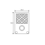 Заглушка Elektrostandard Slim Magnetic (2 шт.) 85089/00 a061236