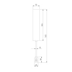 Декоративная стойка с вводом питания Elektrostandard Esthetic Magnetic 85146/00 a065442