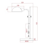 Настольная лампа Arte Lamp Zetta A7055LT-1BK