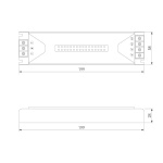 Блок питания Elektrostandard 24V 300W IP20 12,5A 95064/00 a068202