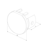 Заглушки для шинопровода Elektrostandard 85202/00 a067267