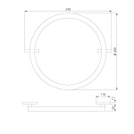 Трековый светодиодный светильник Elektrostandard Slim Magnetic 85523/01 a068912