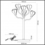 Настольная лампа Odeon Light Modern Gardi 5090/6T