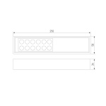 Потолочный светодиодный светильник Elektrostandard Tend 25114/LED a068850