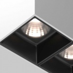 Потолочный светодиодный светильник Maytoni Technical Alfa Led C065CL-02-L12W4K-W