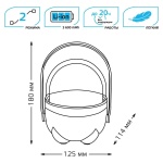 Кемпинговый светодиодный фонарь Gauss GF002