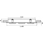 Встраиваемый светильник Lightstar Singo 011623