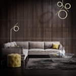 Подвесная светодиодная люстра Mantra Olimpia Oro 6581