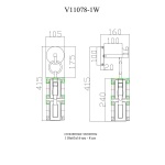 Бра Moderli Lilly V11078-1W