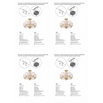 Потолочная люстра Vitaluce V3069-8/5PL