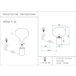 Настольная лампа Kink Light Артена 07702-T,19(16)