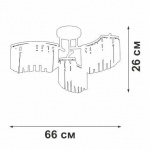 Потолочная люстра Vitaluce V5884-0/6PL