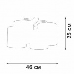 Потолочная люстра Vitaluce V28810-1/4PL