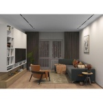 Трековый светодиодный светильник Denkirs Smart Grill DK8001-BK