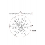 Потолочная люстра Freya Celebrity FR5242CL-24BS1
